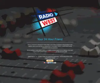 Radiowest.net(Radio West) Screenshot