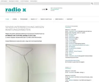 Radiox.de(Frankfurts unabhängiges) Screenshot