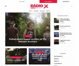 Radiox.sk(Rádio X) Screenshot