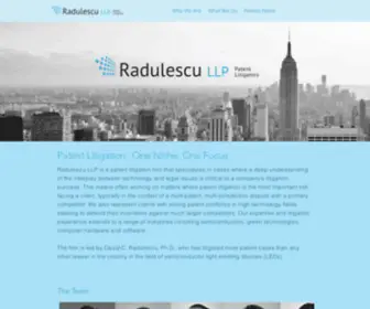 Radip.com(Radulescu LLP) Screenshot