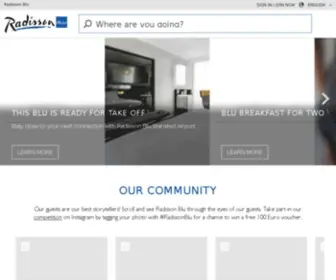 Radissonblu.ie(Radisson Blu Hotels & Resorts Ireland) Screenshot