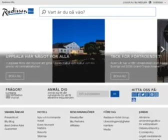 Radissonblu.se(Hotell, konferens och airport hotel) Screenshot