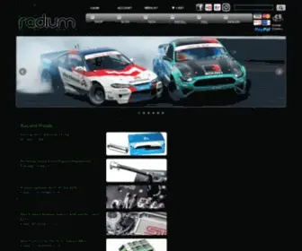 Radiumauto.com Screenshot