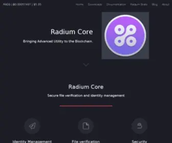 Radiumcore.org(Radium Core) Screenshot