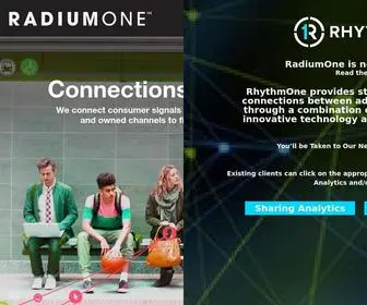Radiumone.com(Data-Driven Marketing) Screenshot