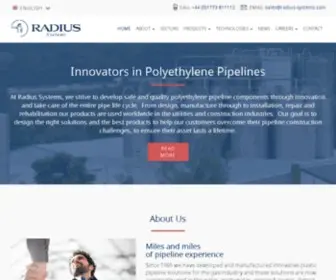 Radius-SYstems.com(Radius Systems) Screenshot