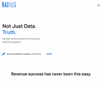 Radiusintel.com(Radius) Screenshot