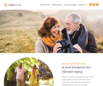 Radiusliving.net(Radius Living) Screenshot