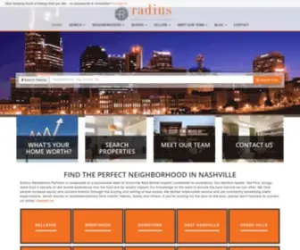 Radiusresidential.com(Radiusresidential) Screenshot