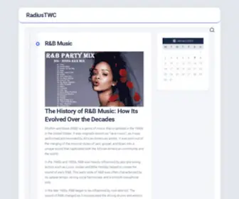 Radiustwc.com(RADiUS-TWC) Screenshot