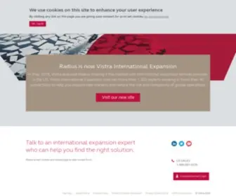 RadiusWorldwide.com(Radius content) Screenshot