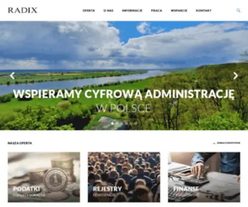Radix.com.pl(Radix) Screenshot