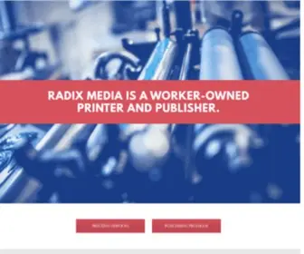 Radixmedia.org(Radix Media) Screenshot