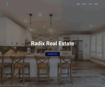 Radixre.com(Radix Real Estate) Screenshot