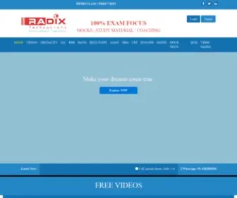 Radixtechnocrats.com(Radix Technocrats) Screenshot