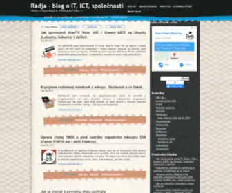 Radja.cz(Blog o IT) Screenshot