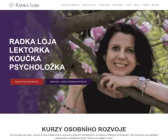 Radkaloja.cz(Radka Loja) Screenshot