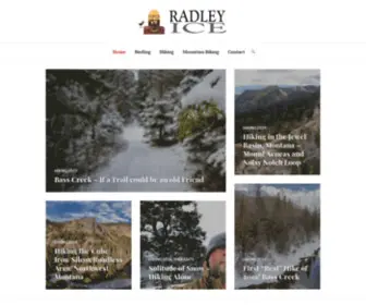 Radleyice.com(Ponderings and wanderings of Radd Icenoggle) Screenshot