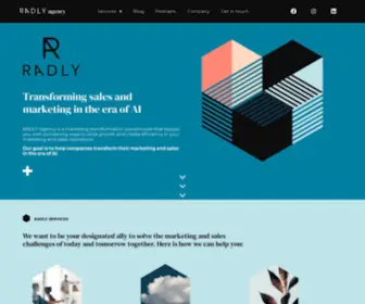 Radly.fi(Selkeyttä ja tehokkuutta liiketoimintaasi digitaalisuuden keinoin) Screenshot