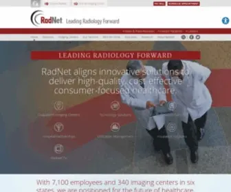 Radnet.com(RadNet Inc) Screenshot