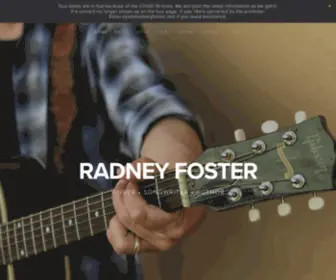 Radneyfoster.com(Radney Foster Radney Foster) Screenshot