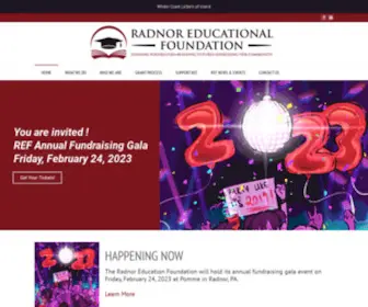 Radnoreducationalfoundation.org(Radnor Educational Foundation) Screenshot