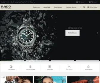 Rado.ch(RADO® Watches) Screenshot