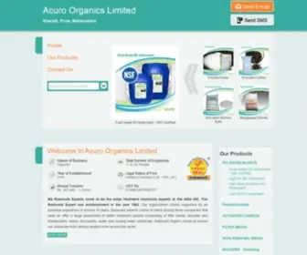 Radocarb.com(Acuro Organics Limited) Screenshot