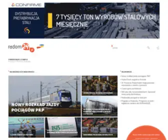 Radom24.pl(Portal Radomia i regionu) Screenshot