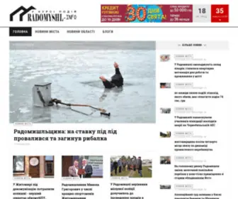 Radomyshl.info(Інтернет газета міста Радомишль) Screenshot