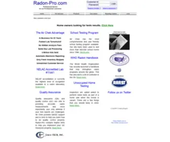 Radon-Pro.com(Radon Pro) Screenshot