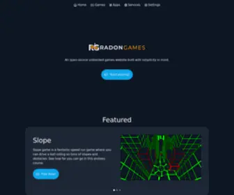 Radon.games(Radon Games) Screenshot