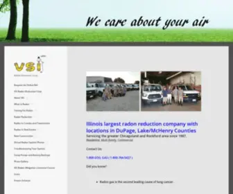 Radongas.com(VSI Radon Reduction Corp) Screenshot