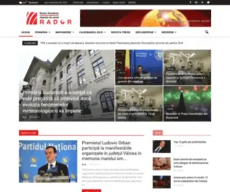 Rador.ro(Agenția de presă Rador) Screenshot
