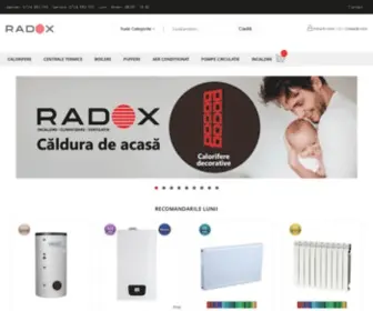 Radox.ro(Radox produce calorifere si radiatoare) Screenshot