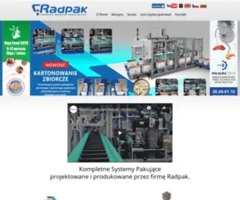 Radpak.pl(Maszyny pakujące) Screenshot