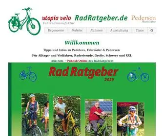 Radratgeber.de(Radratgeber ) Screenshot