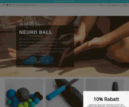Radroller.se(Nya generationens foam rollers för rörlighet och massage) Screenshot