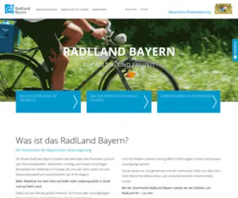 Radroutenplaner-Bayern.de(Radlland Bayern) Screenshot