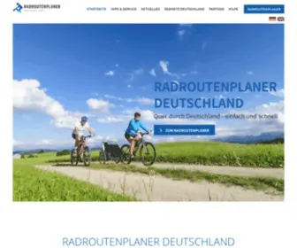 Radroutenplaner-Deutschland.de(Radroutenplaner Deutschland) Screenshot