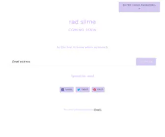 Radslimeshop.com(radslimeshop) Screenshot