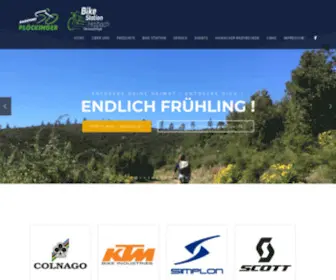 Radsport-Ploeckinger.at(Plöckinger) Screenshot