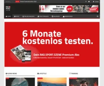 Radsportszene.at(RAD.SPORT.SZENE lass dich infizieren) Screenshot