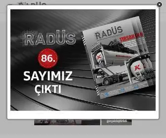 Radusdergisi.com(Radüs Dergisi) Screenshot