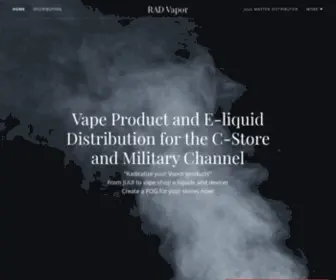 Radvapor.com(Vape Product and E) Screenshot