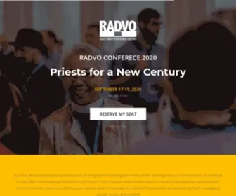 Radvoco.org(Priests for a New Century) Screenshot