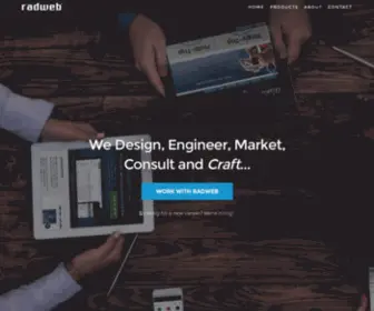 Radweb.com(ECommerce & Web Developers based in Portsmouth) Screenshot
