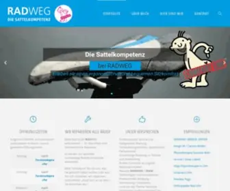 Radweg-SChneider.de(Die Sattelkompetenz) Screenshot
