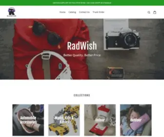 Radwish.com(Your Home For Coolest Product Coolection) Screenshot