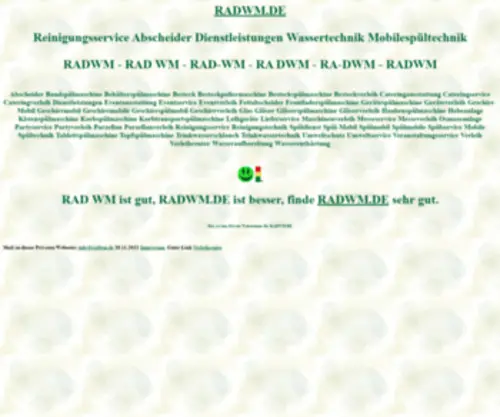 Radwm.de(Spülmobil) Screenshot